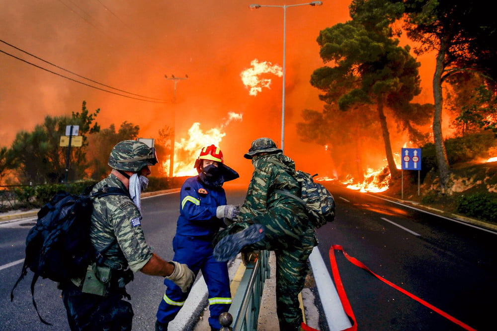 φονική πυρκαγιά στο Μάτι