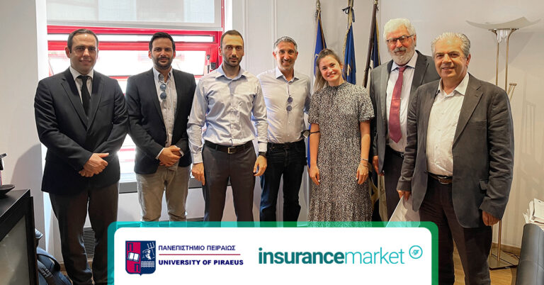 Το Πανεπιστήμιο ΠΕΙΡΑΙΩΣ (ΠΑ.ΠΕΙ.) και η εταιρεία με την επωνυμία «Μoney Market Ασφαλιστικών Πρακτόρων Μονοπρόσωπη Α.Ε.» αποφασίζουν να συνεργαστούν στα πλαίσια θεμάτων κοινού ενδιαφέροντος, που μεταξύ άλλων, αφορούν την εκπαίδευση νέων σπουδαστών, την πρακτική άσκηση αυτών, όπως και τη δια βίου μάθηση των ανθρώπων που εργάζονται για το insurancermarket.gr.