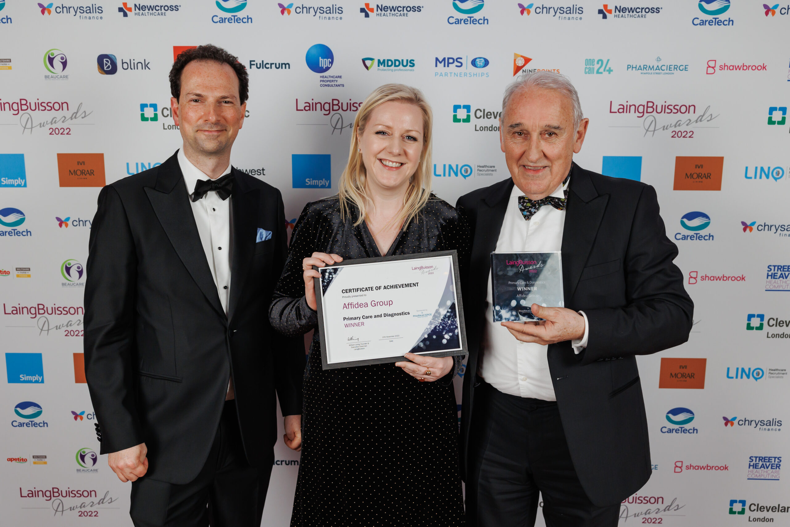 Η Affidea στα κορυφαία Βραβεία LaingBuisson Health Awards 2022
