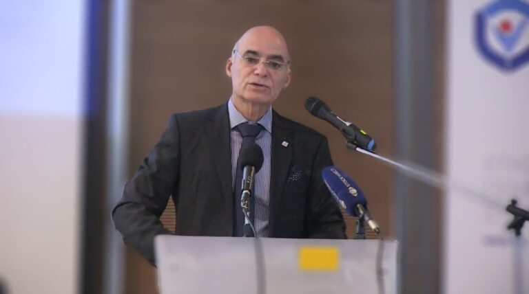 O πρόεδρος του Συνδέσμου Ασφαλιστικών Εταιρειών Κύπρου, κ. Ευάγγελος Αναστασιάδης.