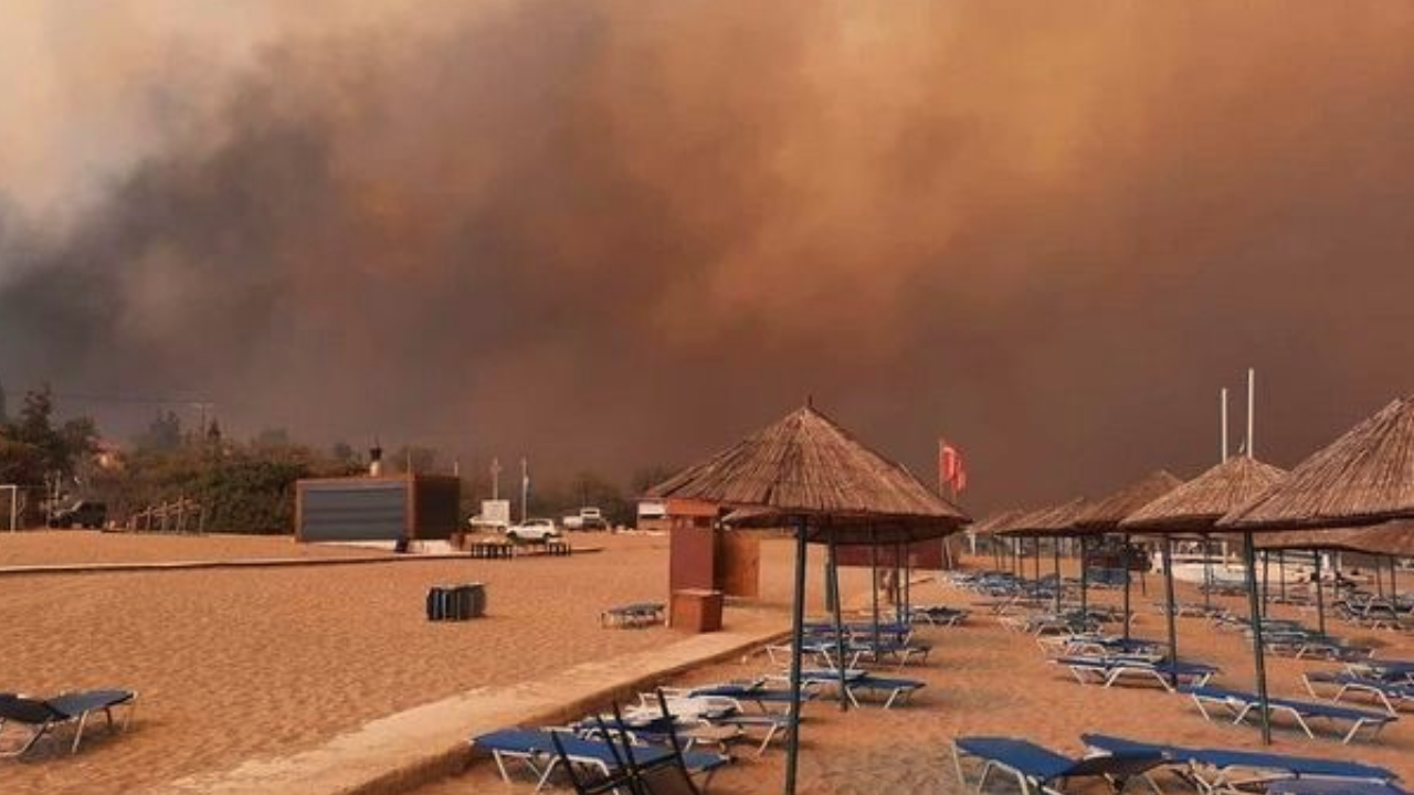 φωτιές, Ρόδος, Πυρκαγιές, Τουρισμός