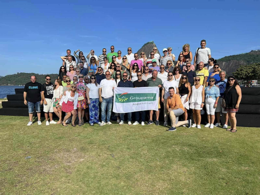 Groupama Ασφαλιστική: Ταξίδι στο Ρίο Ντε Τζανέιρο για το Δίκτυο Αποκλειστικής Συνεργασίας της Εταιρίας