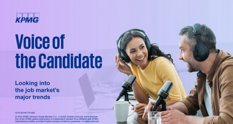 Voice of the candidate, KPMG