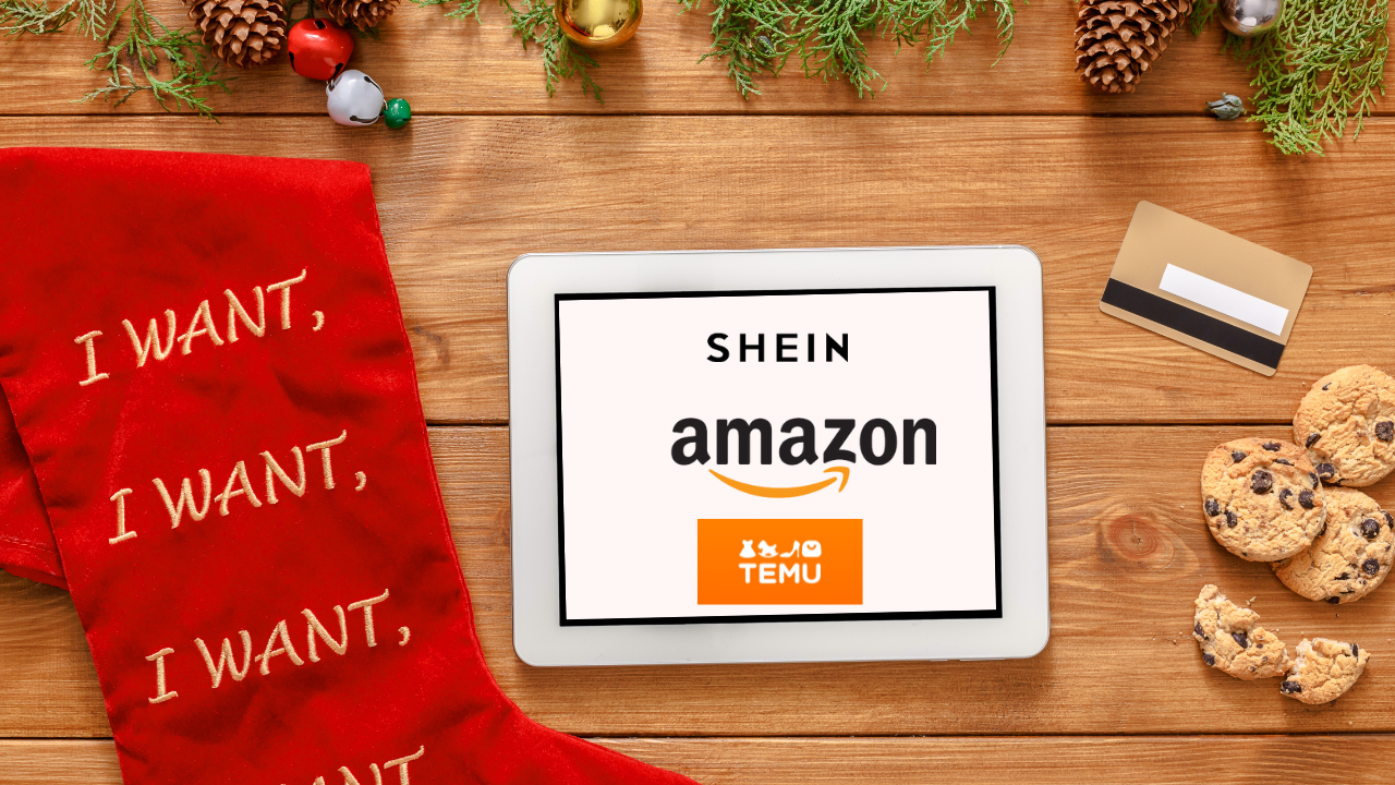 Amazon, Shein, Temu, εορταστική περίοδος