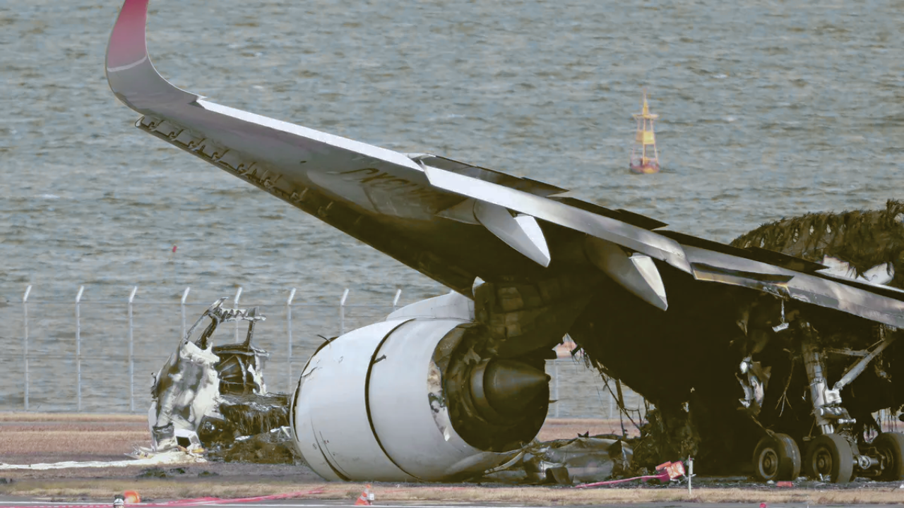 Japan Airlines, σύγκρουση αεροσκαφών