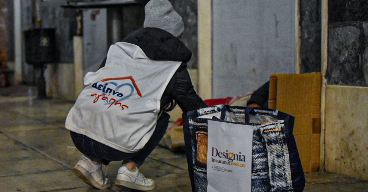 Η Designia Insurance Brokers στο πλευρό της ΑΜΚΕ «Δείπνο Αγάπης» για ακόμα μια φορά