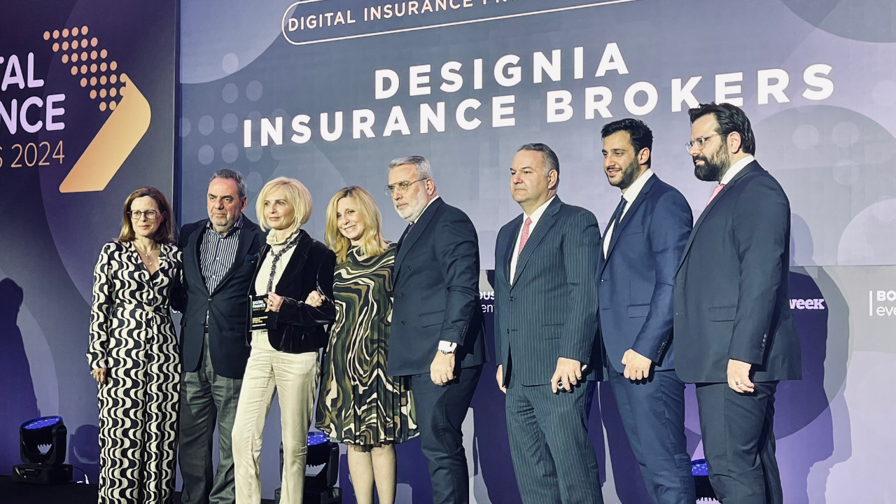 Designia Insurance Brokers στα Digital Finance Awards 2024
