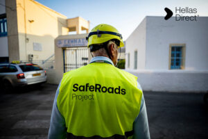 Το Safe Roads project της Hellas Direct ταξίδεψε στην Κάλυμνο κι έβαψε διαβάσεις στα σχολεία του νησιού!