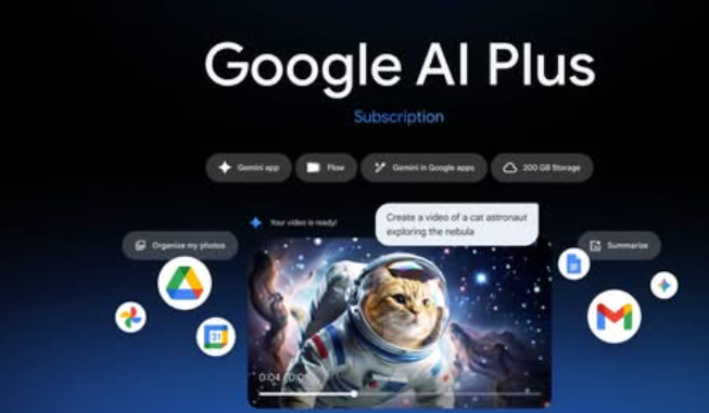 google ai plus